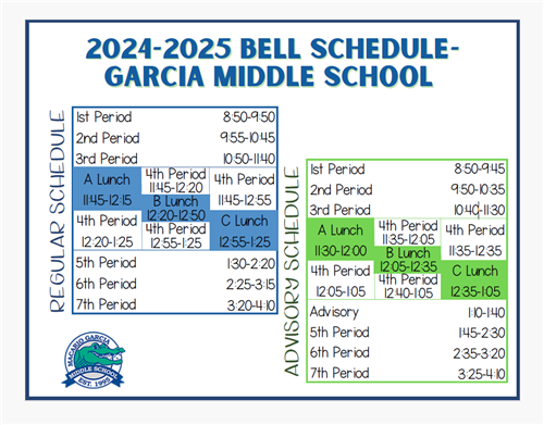 6th Bell Schedule